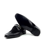 Single Monk Strap // Black (US: 6.5)