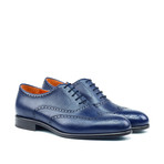 Full Brogue // Navy (US: 10)