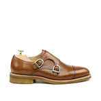 Double Monk Strap // Cognac (US: 8.5)