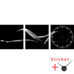Wall Clock // Decal Sensuality Time