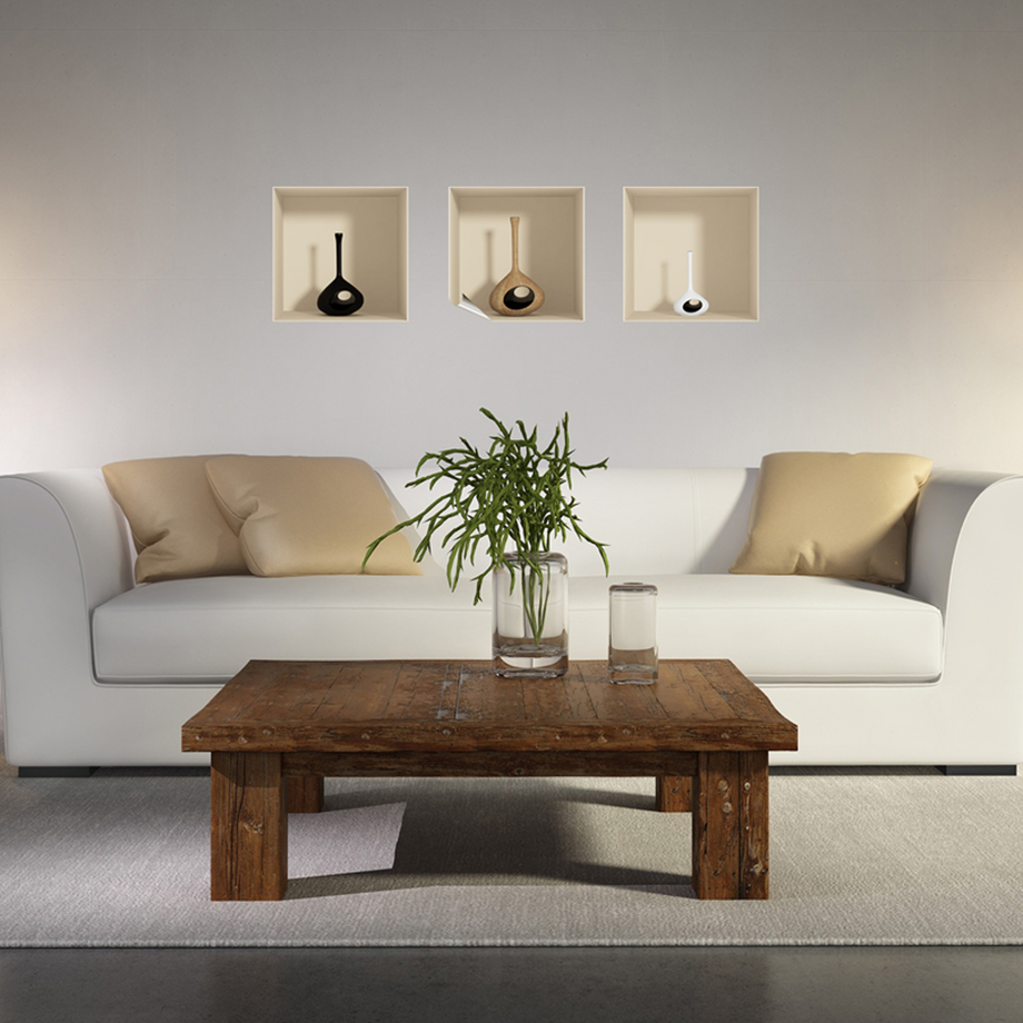 Ambiance Sticker - 3D Wall Decals - Touch of Modern