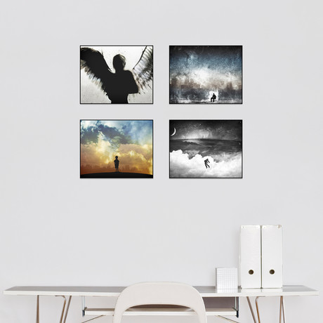 Heaven's In Your Mind Set // Set of 4