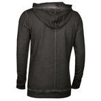 True Prodigy // Henry Zip-Up Hoodie // Anthracite (L)