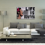 Life Is Beautiful (26"W x 18"H x 0.75"D)