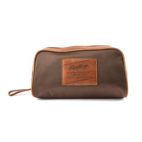 Rugged Nylon + Leather Travel Kit