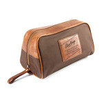 Rugged Nylon + Leather Travel Kit