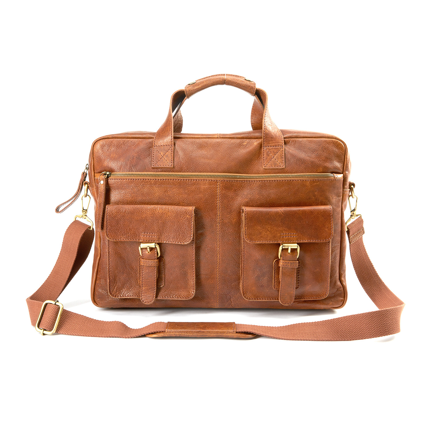 Rugged Briefcase - Rawlings Leather Goods - Touch of Modern