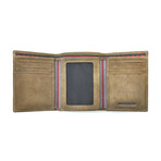 Double Steal Trifold Wallet