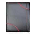 Baseball Stitch Pad Folio + Tablet Case // Black