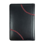 Baseball Stitch Mini Pad Folio + Tablet Case // Black