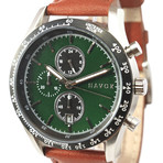 Havok Racer Chronograph Quartz // British Racing Green