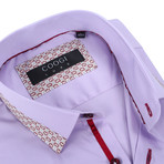 Coogi // Solid Button-Up // Lavender (XL)