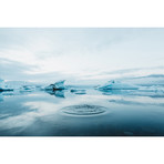 Ripples Of The Glacier Lagoon (18"W x 26"H x 0.75"D)