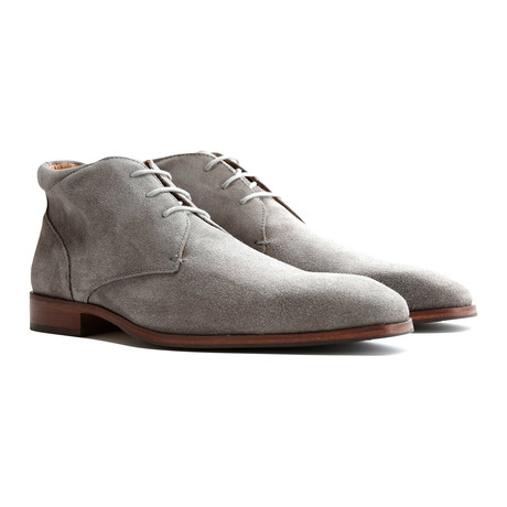 Gatwick Suede Shoe // Light Grey (Euro: 40)