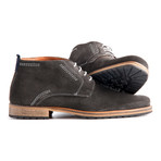 Travelin Outdoor // London Suede Dress Shoe // Dark Grey (Euro: 46)