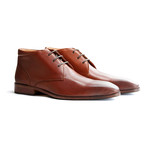 Gatwick Leather Shoe // Dark Brown (Euro: 47)