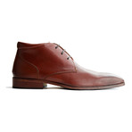 Gatwick Leather Shoe // Dark Brown (Euro: 44)