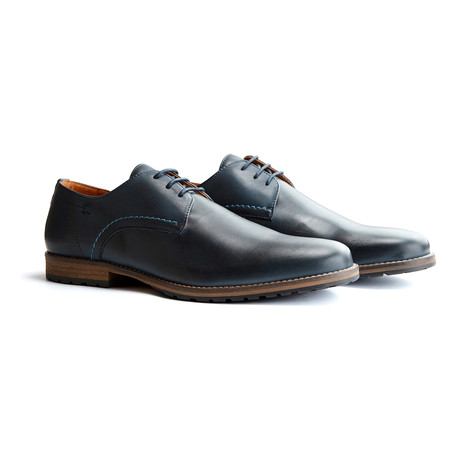 Manchester Leather Shoe // Navy (Euro: 40)