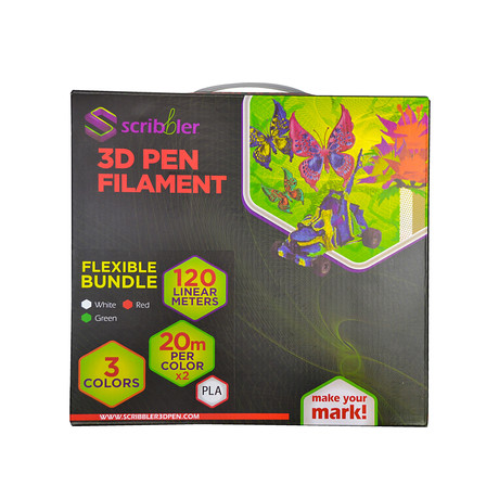 Scribbler 3D Pen Filament Bundle // Flexible Bundle