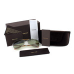 Tom Ford // Rick Gunmetal Aviator Sunglasses // TF378 14N