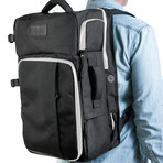 Backpack // Black (Black Zipper)