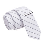 Barney Got His Butt Kicked + Tie Clip // Purple