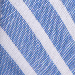 Bonanza Manza + Tie Clip // Blue