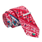 Ants Munching On + Tie Clip // Red