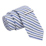 Mission Unaccomplished + Tie Clip // Blue