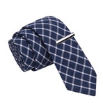 Ice Ice Toddler + Tie Clip // Blue