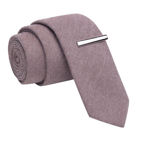 Tombstone Tony + Tie Clip // Grey