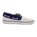 Deckshoe // White + Navy (Euro: 39)