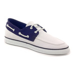 Deckshoe // White + Navy (Euro: 39)