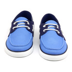 Deckshoe // Blue + Navy (Euro: 45)