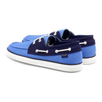 Deckshoe // Blue + Navy (Euro: 45)