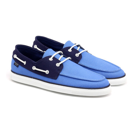 Deckshoe // Blue + Navy (Euro: 39)