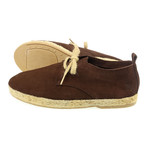 Blucher Espadrille // Chocolate (Euro: 46)