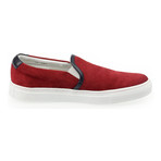 Casual  Slip-On Sneaker // Burgundy (Euro: 45)