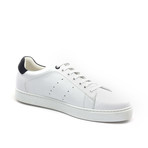 Trainer Sneaker // White + Navy (Euro: 42)