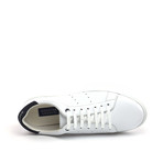 Trainer Sneaker // White + Navy (Euro: 42)