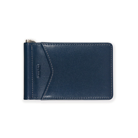 Money Clip Wallet // Navy Blue
