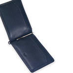 Money Clip Wallet // Navy Blue