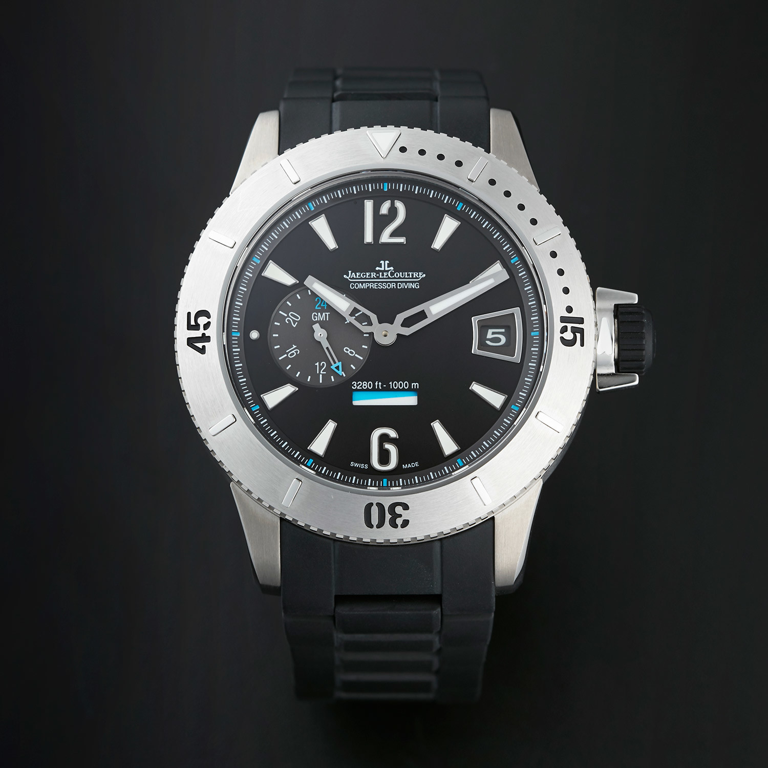 Jaeger LeCoultre Master Compressor Diving GMT Automatic