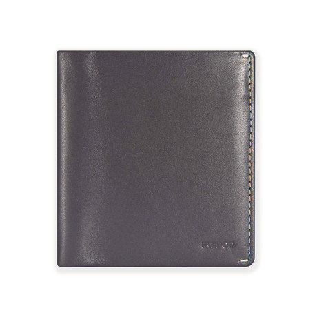 Slim Carry Wallet // Grey + Black