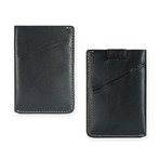 Micro Slim Card Sleeve Wallet // Black