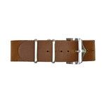 Boldr Leather Nato Strap // Brown