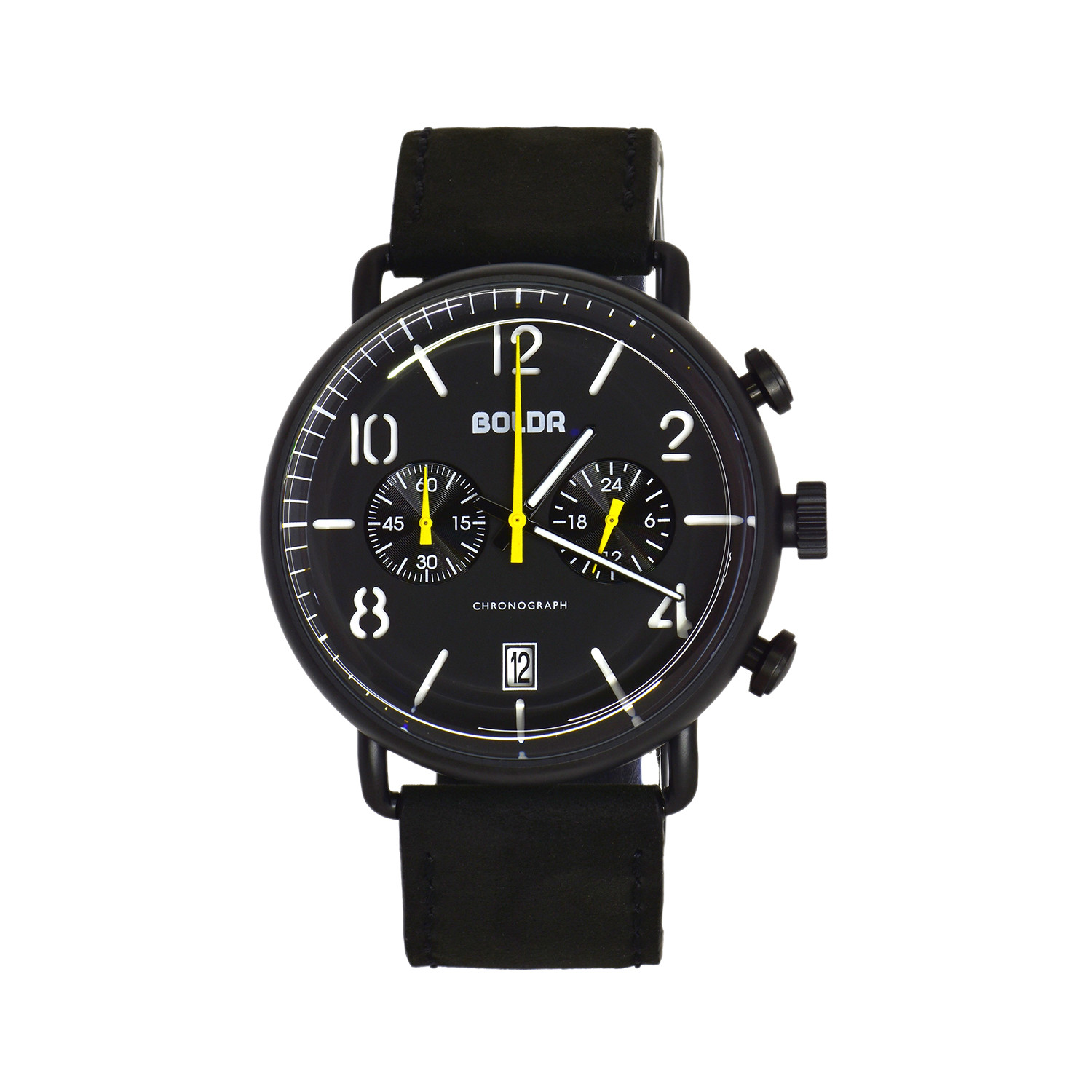 meca quartz chronograph
