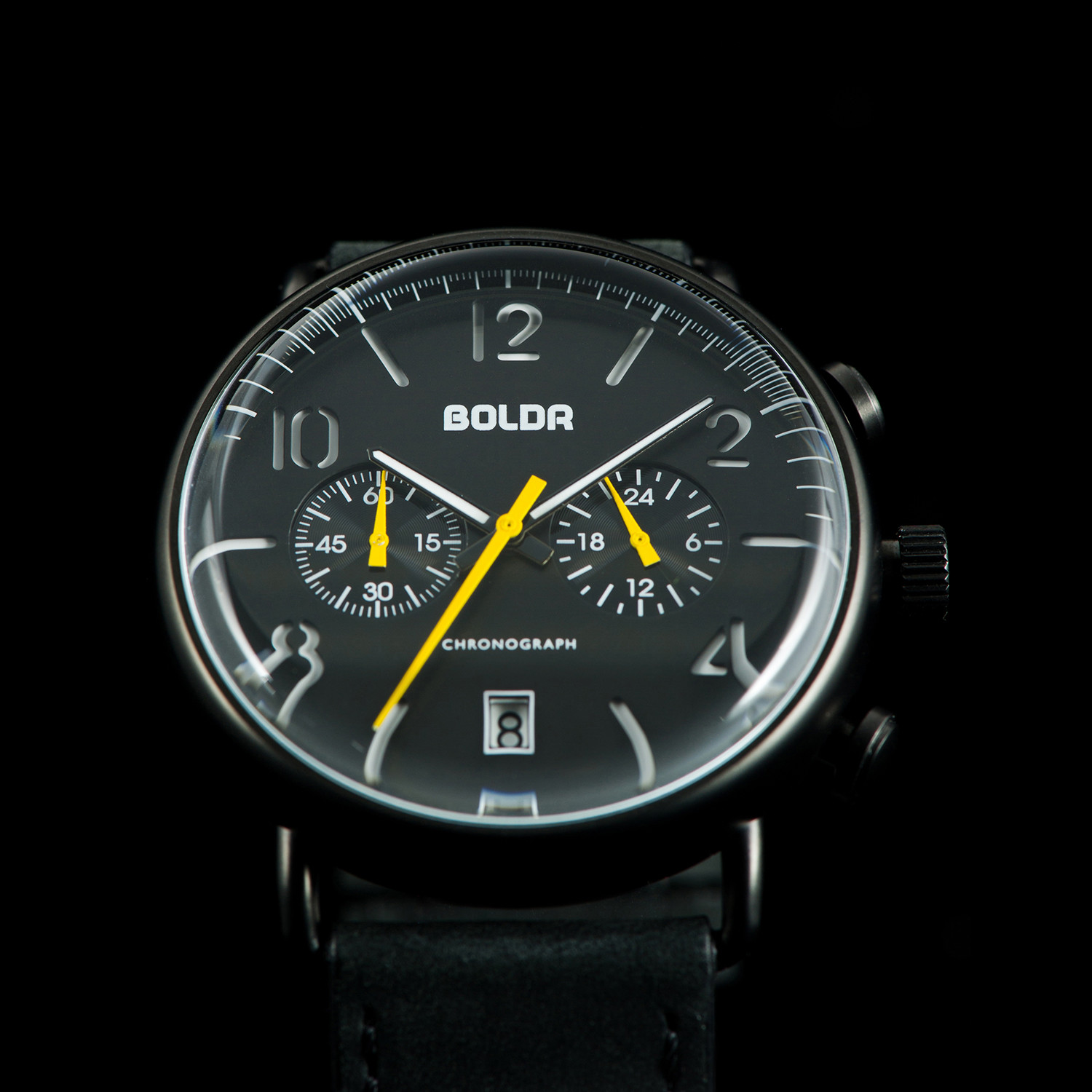 meca quartz chronograph