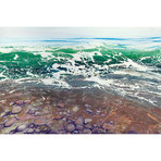 Emerald Pebbles (18"W x 26"H x 0.75"D)