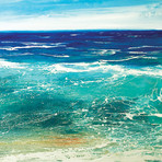 Transparent Azur (18"W x 18"H x 0.75"D)